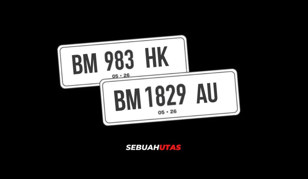 Daftar kode plat nomor kendaraan BM Riau